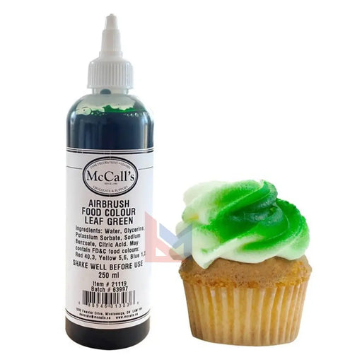 Mccall's - Airbrush Food Color Leaf Green - 250 ml