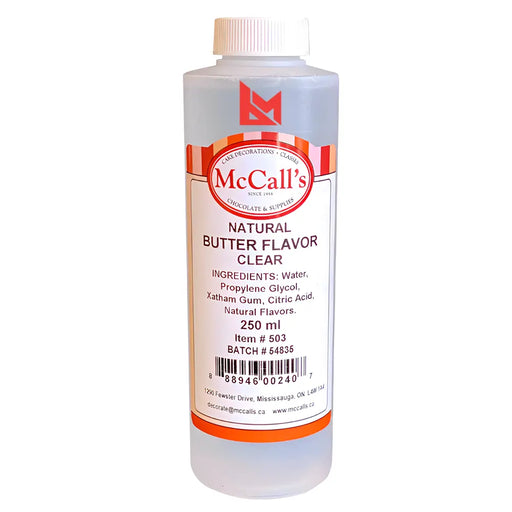 Mccall's Butter Flavor Clear 250ml