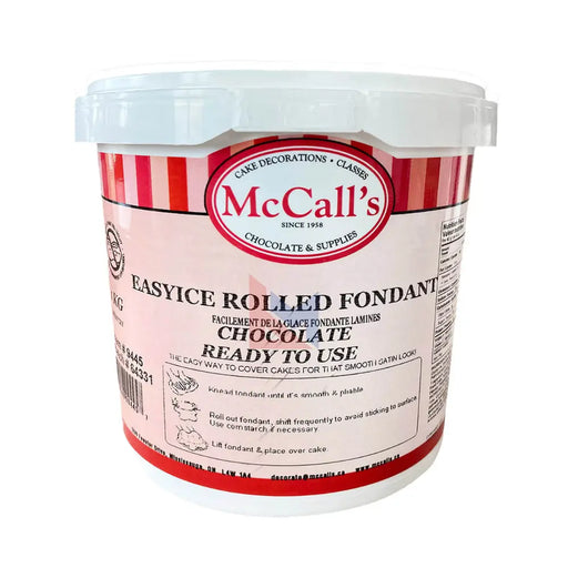 Mccall's - Fondant Chocolate Brown Easy Roll - 1 Kg