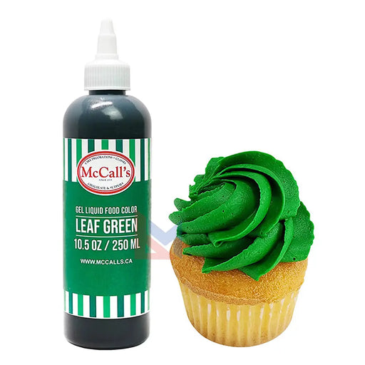 Mccall's - Leaf Green Liquid gel Food Color - 250 ml