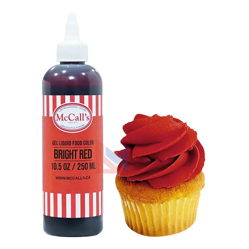 Mccall's - Super Red Liquid gel Food Color - 250 ml