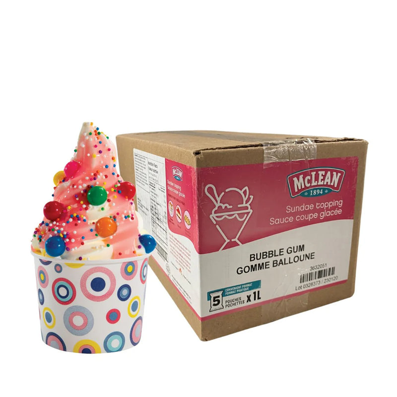 Bubble Gum Sundae Topping