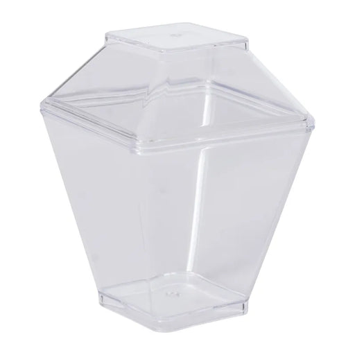 Medium Square Mousse Cup With Cover 