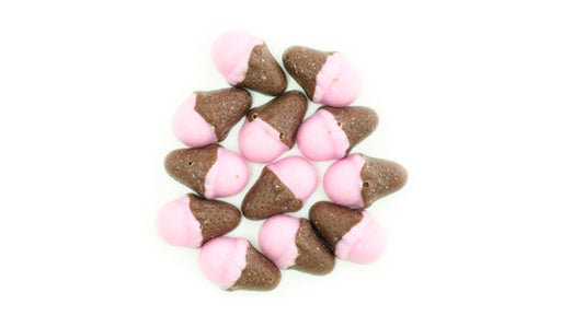 Milk Strawberry Ice Cream Cones Bulk - 30 Lbs 