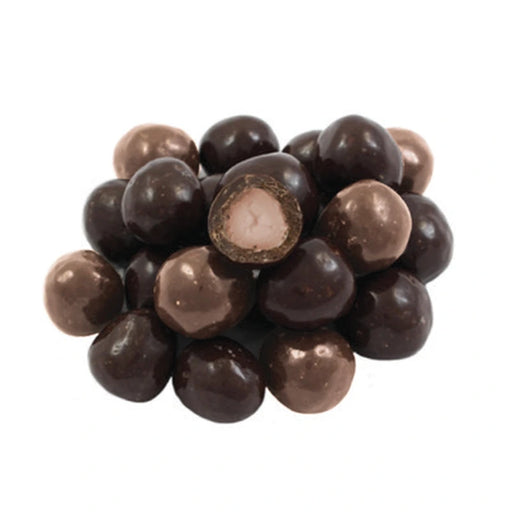 Milk and Dark Chocolate Raspberry Bites