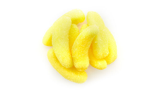 Mini Gummy Banana Chews Bulk Gummies - 12 Kg