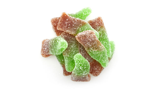 Mini Gummy Intense Cola Bottles Bulk Halal Gummies - 12 Kg