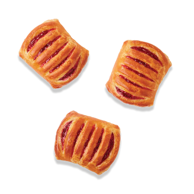 Mini Raspberry Danish 1.59 Oz Ready To Bake - 80 x 45 g