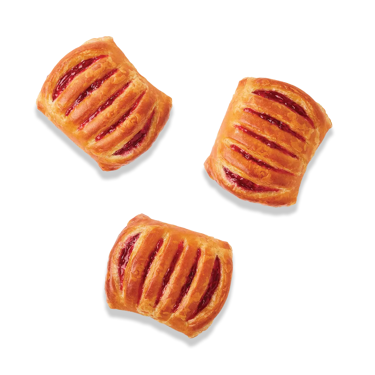 Ready To Bake Mini Raspberry Danish 1.59 Oz - 80 x 45 g — Bulk Mart