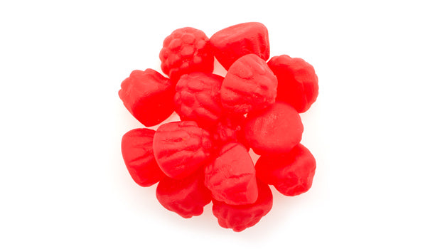 Mini Red Jelly Berries Bulk Gummies - 10 Kg