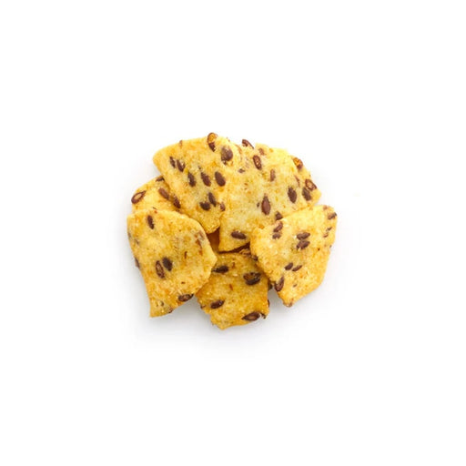 Mini Toasted Corn With Flax Seeds Bulk - 12 Lbs