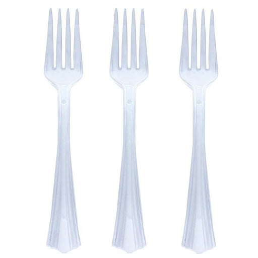 clear mini forks