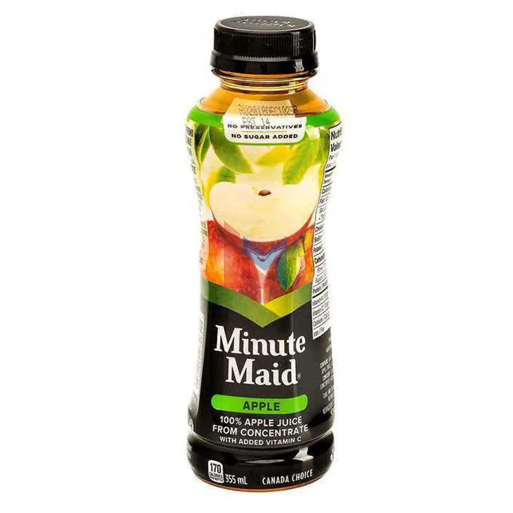 Minute Maid Apple Juice 12 × 355 ml, Apple Juice, Bulk Mart Wholesale