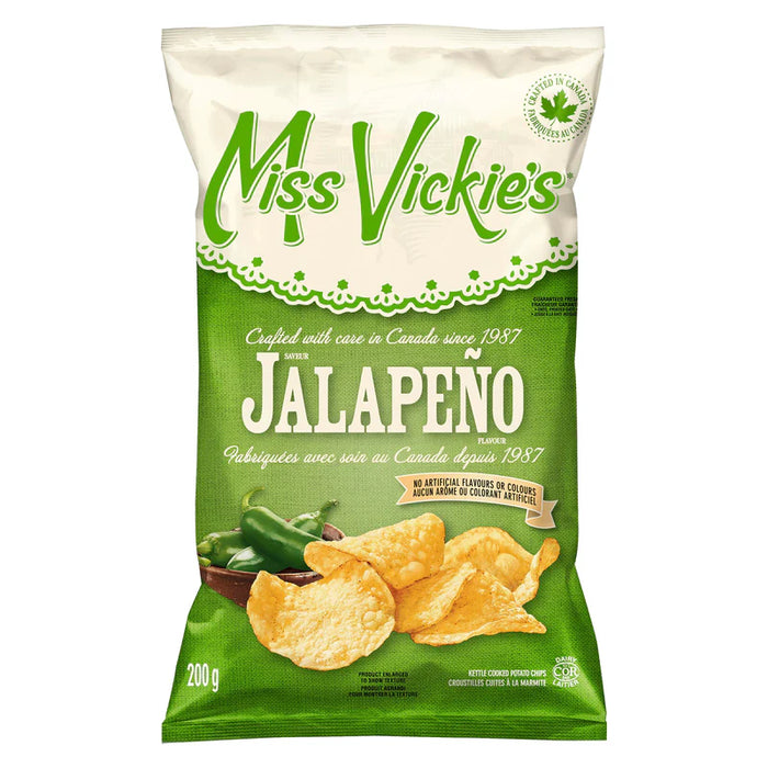 Miss Vickie's - Jalapeno - 18 x 200g