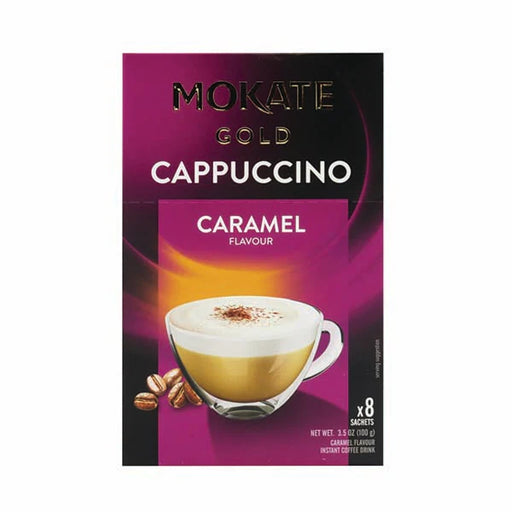 Mokate Gold - Cappuccino Caramel Flavour 8 Sachets - 100g