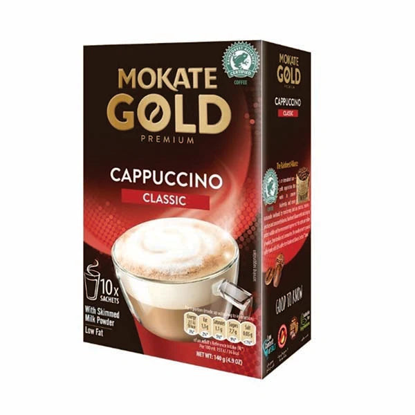 Mokate Gold - Cappuccino Classic - 10 x 14g