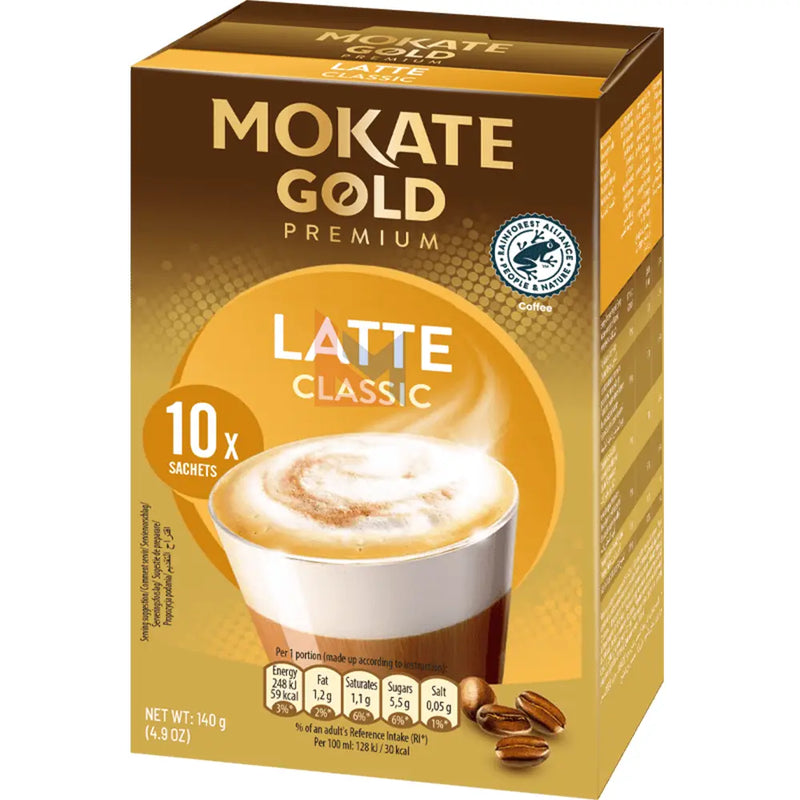 Mokate Gold - Premium Latte Classic - 10 x 14g