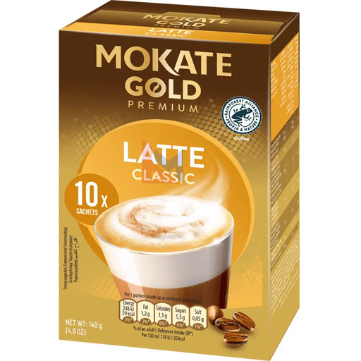 Mokate Gold - Premium Latte Classic - 10 x 14g