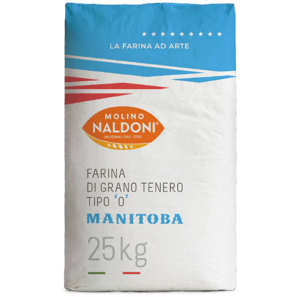 Molino Naldoni - Manitoba Flour Tipo 0 - 25 Kg