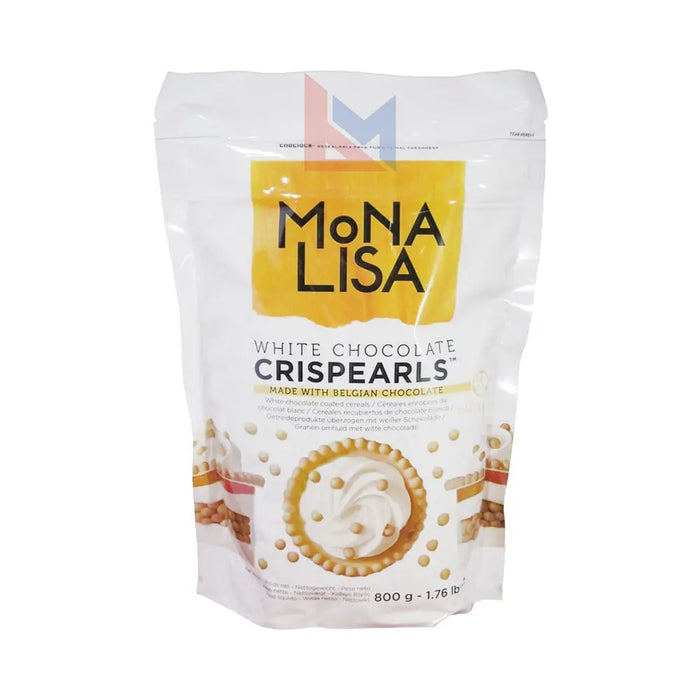 Mona Lisa - Crispearls White Chocolate - 4 x 800 g