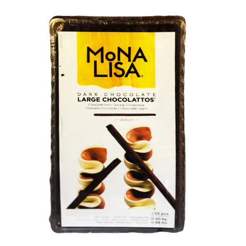 Mona Lisa - Large Dark Chocolate Pencils - 50 pcs