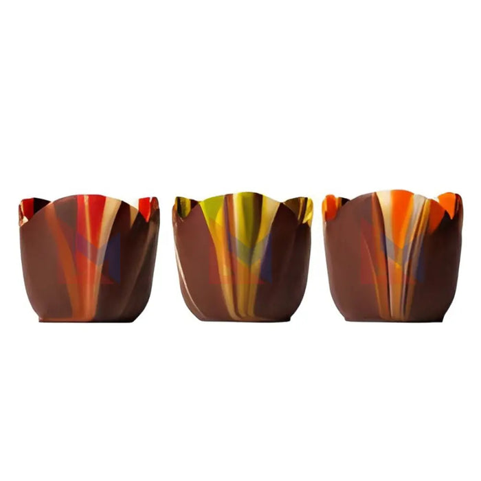 Mona Lisa - Petit Four Tulip Pastel Marbled Cup - 156 / Case