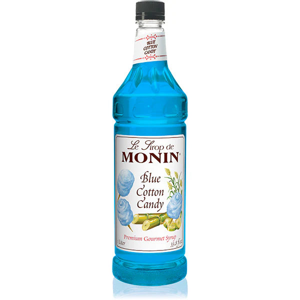 Monin - Blue Cotton Candy Syrup - 4 x 1 L