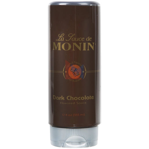 Monin - Dark Chocolate Sauce Sugar Free - 12 Oz