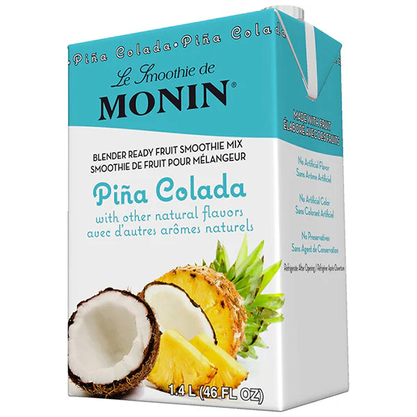 Monin - Pina Colada Smoothie Mix - 6 x 46 Oz