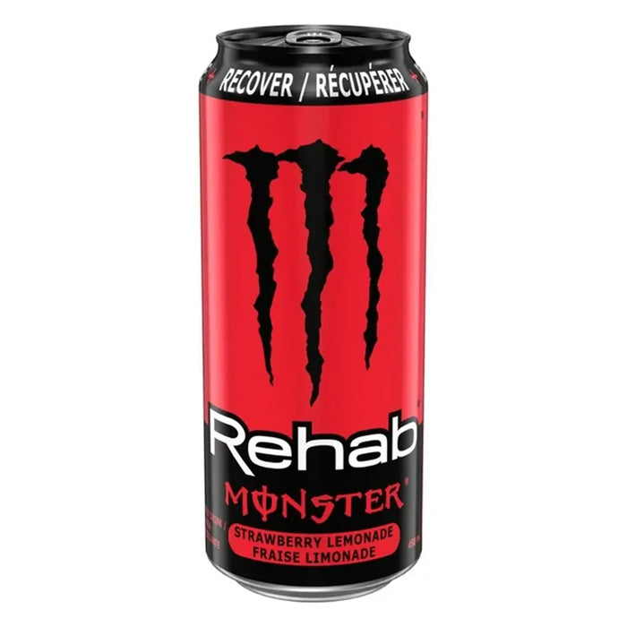 Monster - Rehab Strawberry Lemonade - 12 x 458 ml