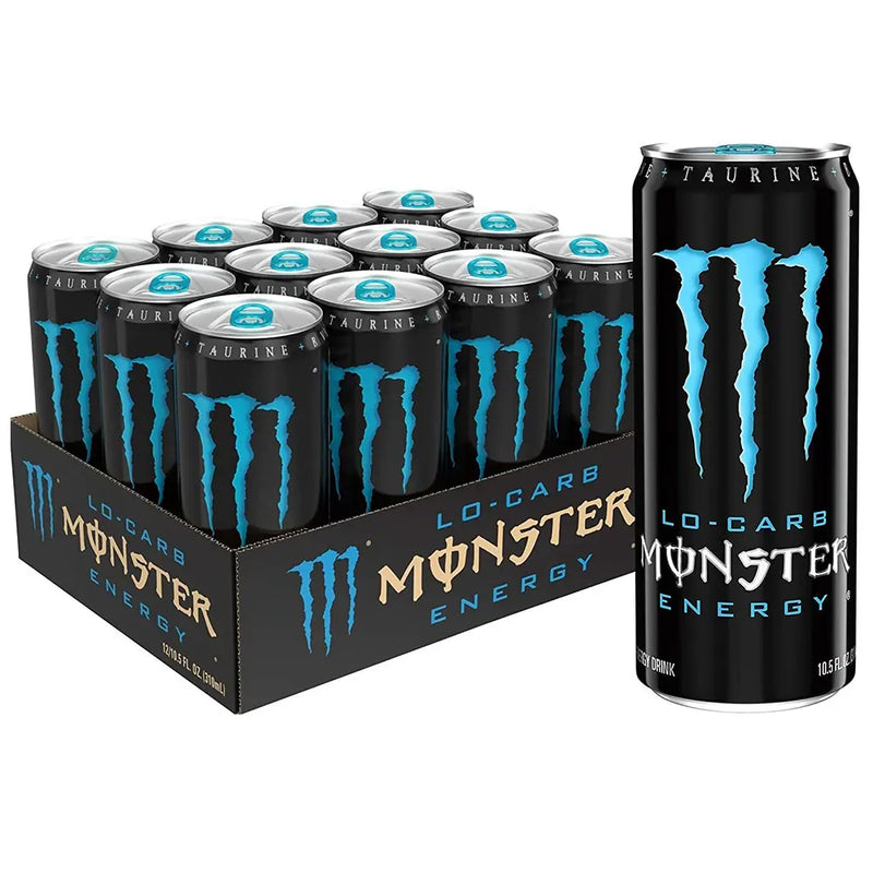 Monster Energy - Lo-Cal Lo-Carb - 12 x 473ml