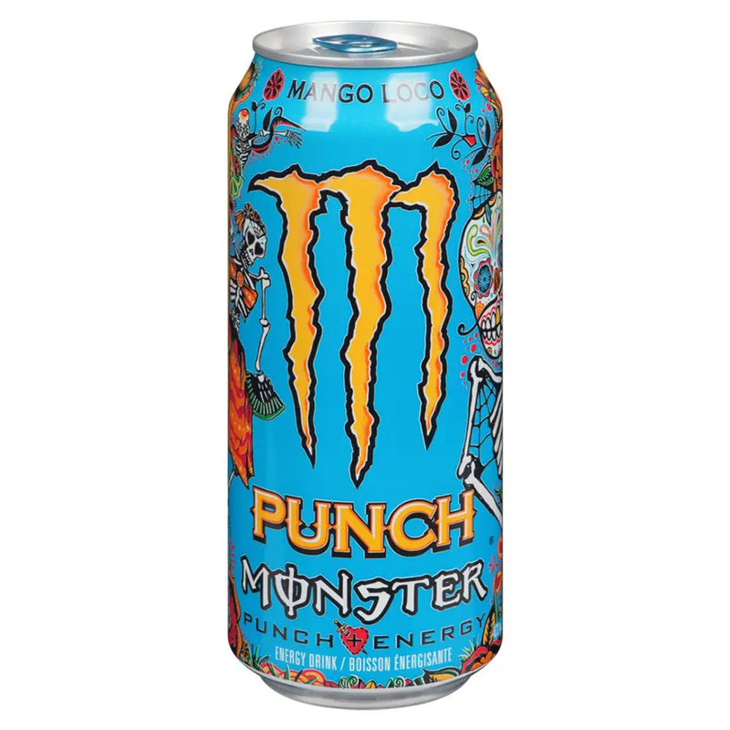 Monster Energy - Mango Loco Punch Juice - 12 x 473 ml