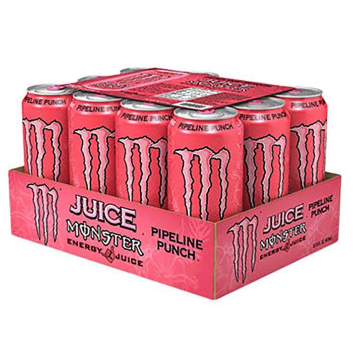Monster Energy - Pipeline Punch Juice - 12 x 473 ml