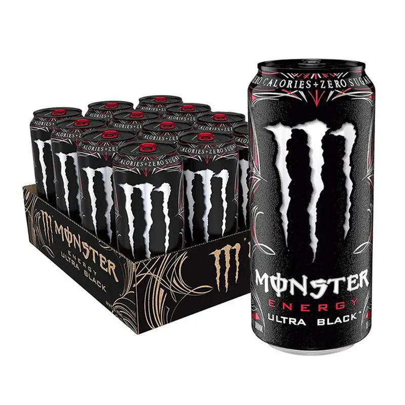 Monster Energy - Ultra Black - 12 x 473 ml