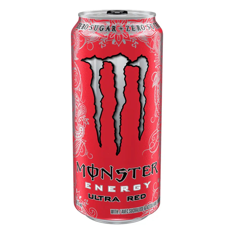 Monster Energy - Ultra Red - 12 x 473 ml