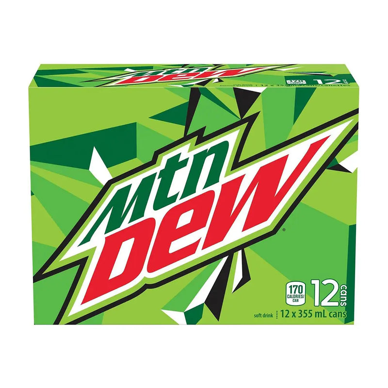 Mountain Dew - Original Soda - 12 x 355 ml