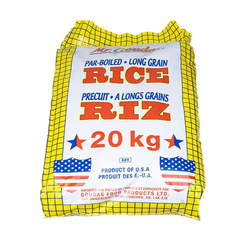 Mr. Goudas - Parboiled Long Grain Rice - 20 Kg