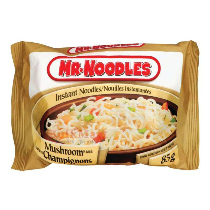 Mr. Noodles - Nouilles instantanées aromatisées aux champignons - 24 x 85 g