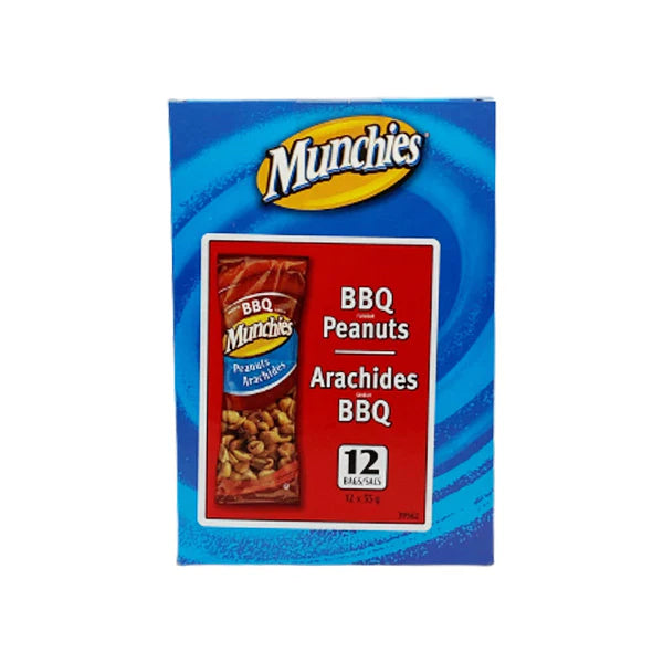 Munchies - BBQ Peanuts - 12 x 55g