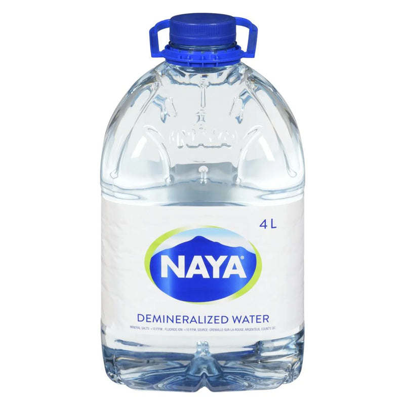 Naya - Demineralized Water - 4 x 4 L