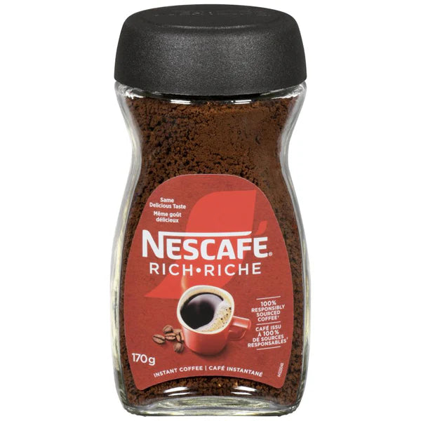 Nescafe - Rich Instant Coffee - 6 x 170 g