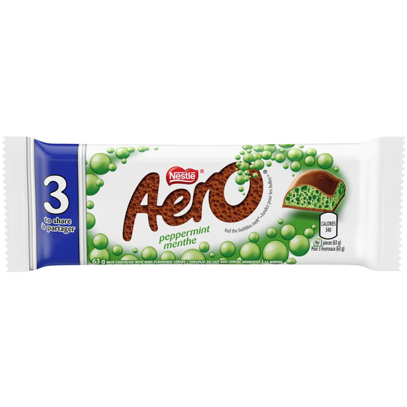 Nestle - Aero Peppermint King Size Chocolate Bar - 24 x 63g