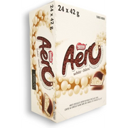 Nestle - Aero White Chocolate Bar - 24 x 42g