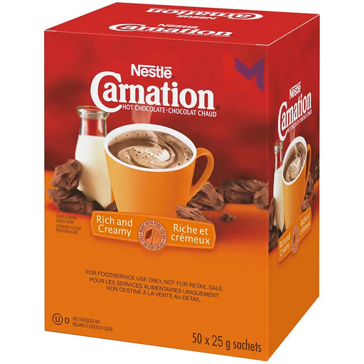 Nestle - Carnation Rich And Creamy Hot Chocolate - 50 x 25 g