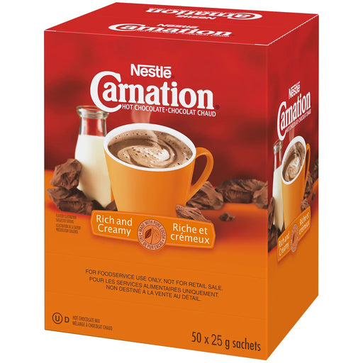 Nestle - Carnation Rich & Creamy Hot Chocolate - 50 x 25 g