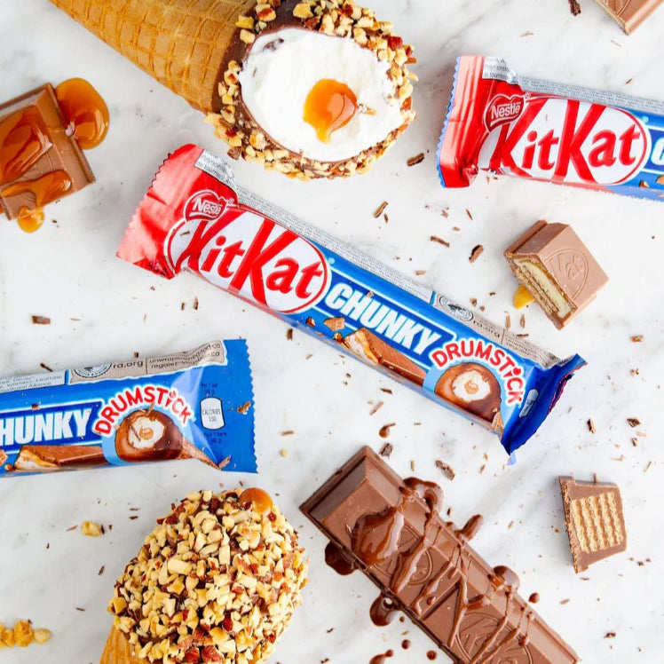 Nestle - KitKat Chunky Drumstick Chocolate Wafer Bar - 24 x 44g