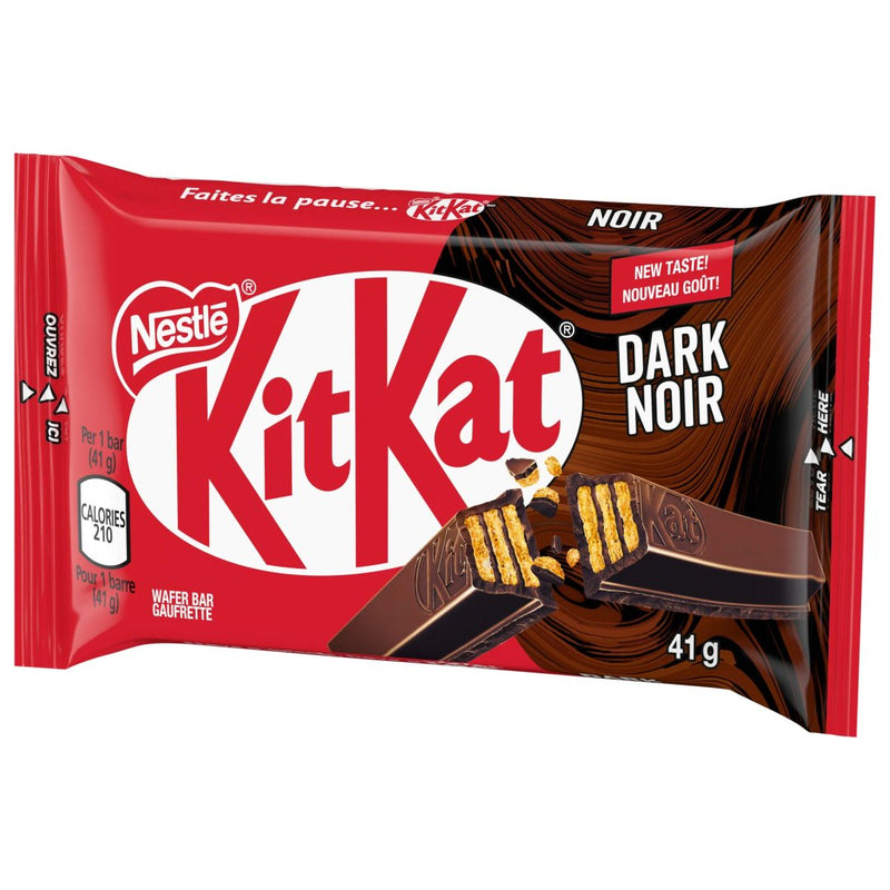 Nestle - KitKat Dark Chocolate Candy Bar - 24 x 41g