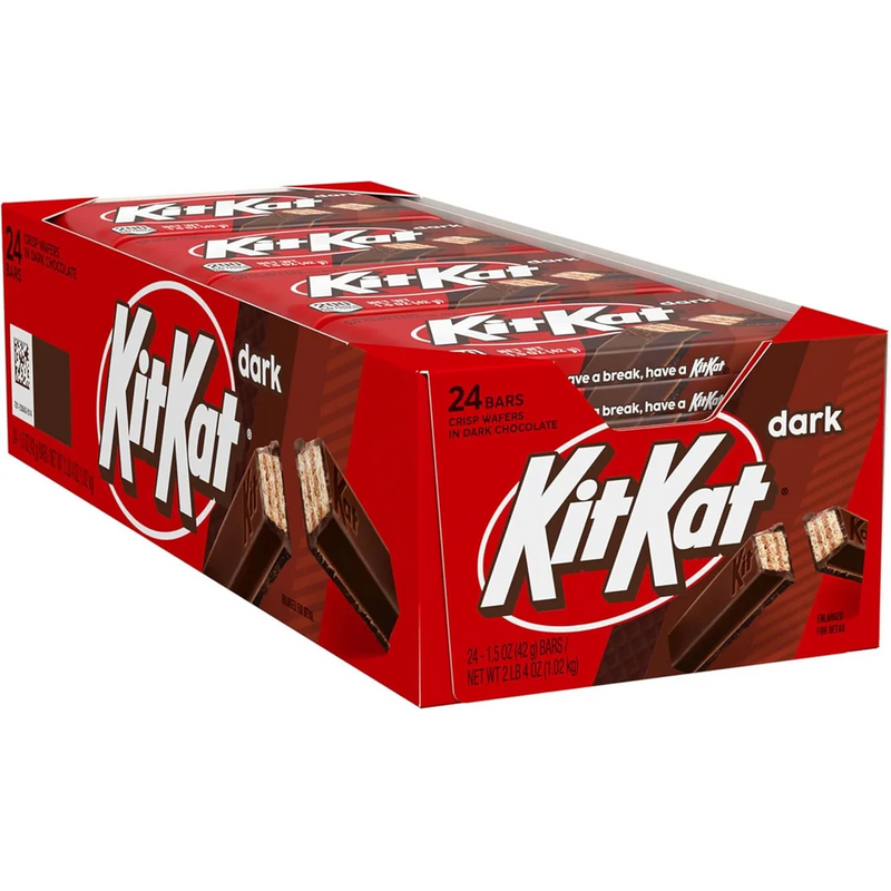 Nestle - KitKat Dark Chocolate Candy Bar - 24 x 41g