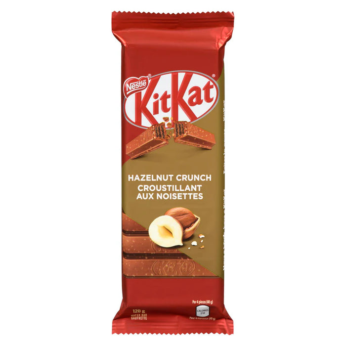 Nestle - Kit Kat Hazelnut Crunch Wafer Bar - 15 x 120g