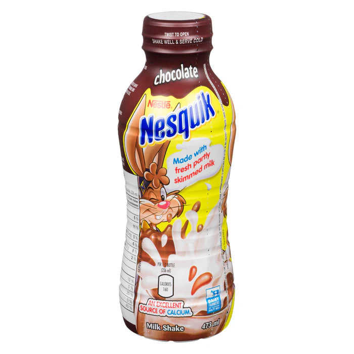 Nestle - Nesquik Chocolate Milkshake - 12 x 473ml